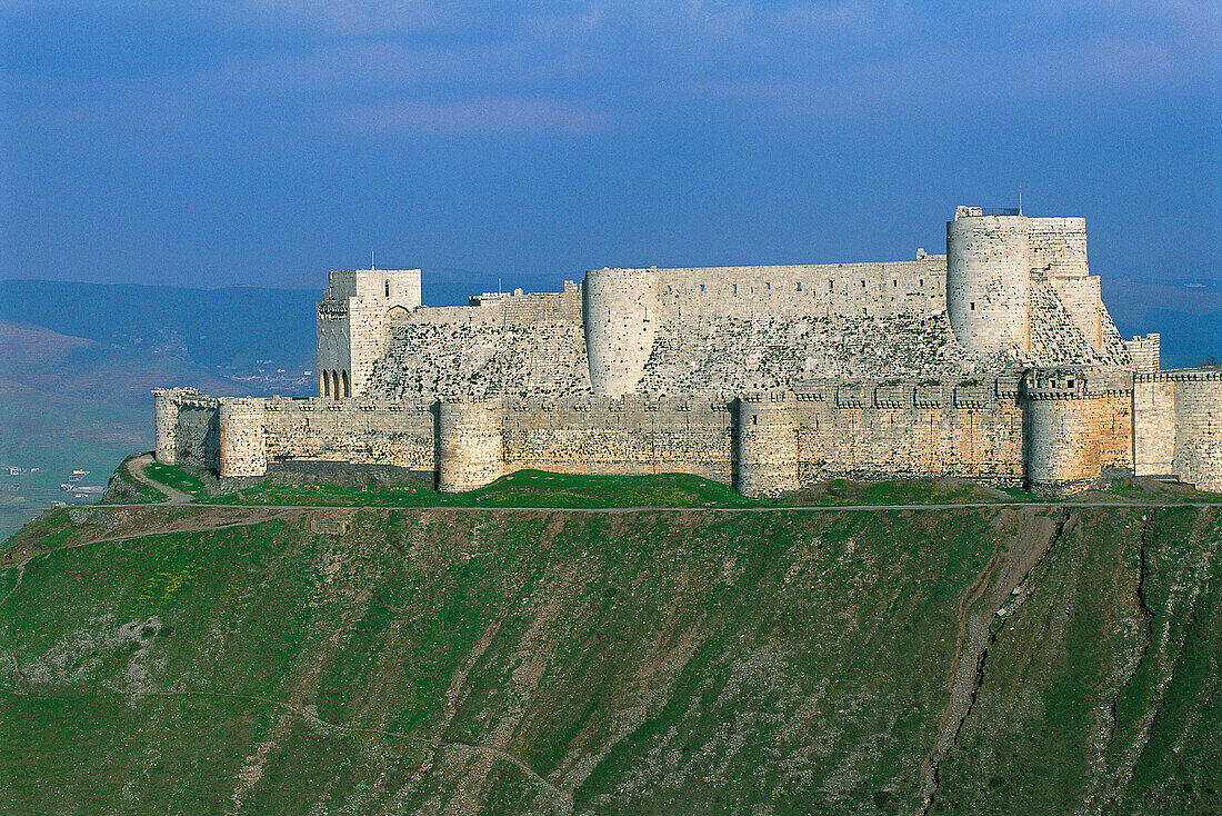 Krak des Chevaliers (Castle of the Knights). Qalaat al-Hosn. Syria