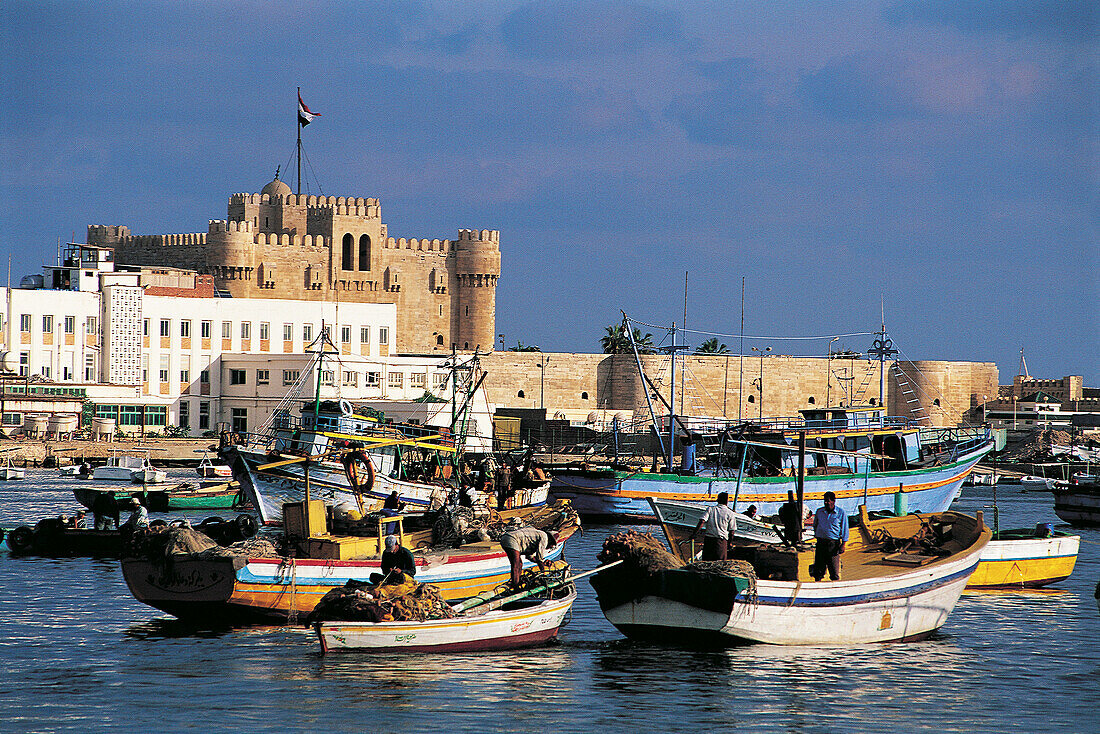 Qait Bay fortress. Alexandria. Egypt