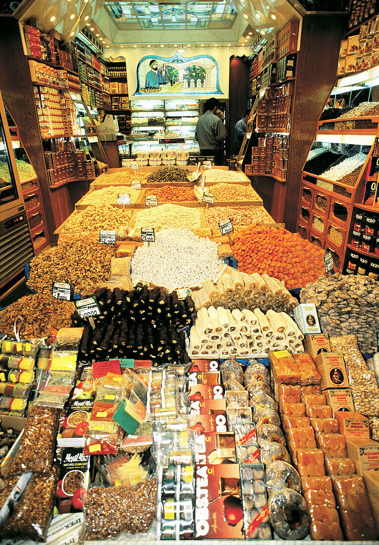 Egyptian spices market. Istanbul. Turkey