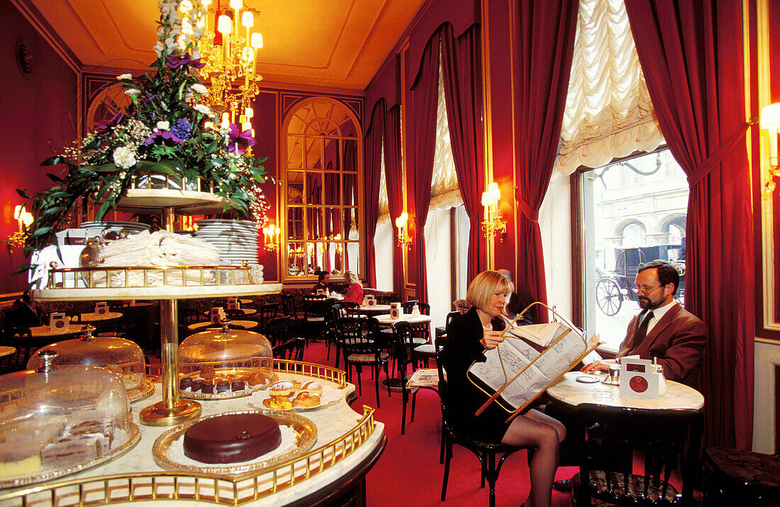 Sacher Café. Vienna. Austria