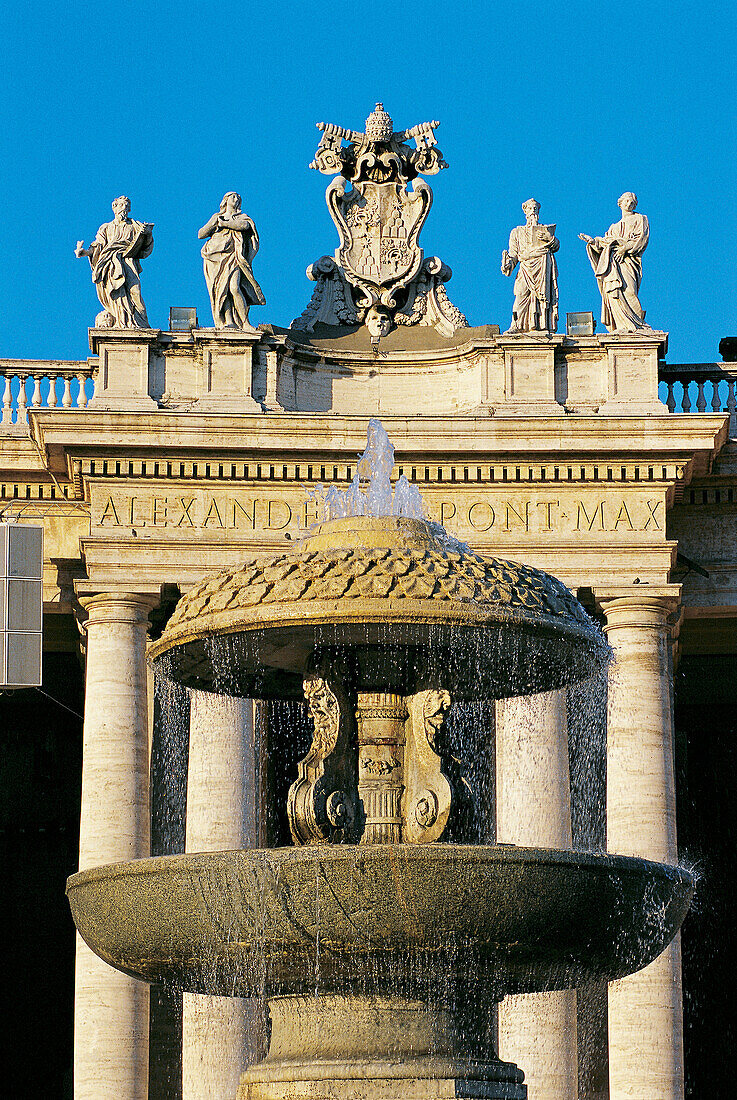 St. Peter s Square. Vatican. Rome. Italy