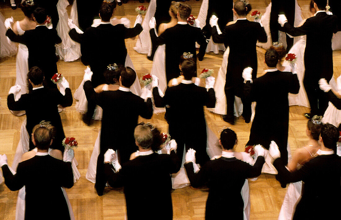 Opera ball. Vienna. Austria