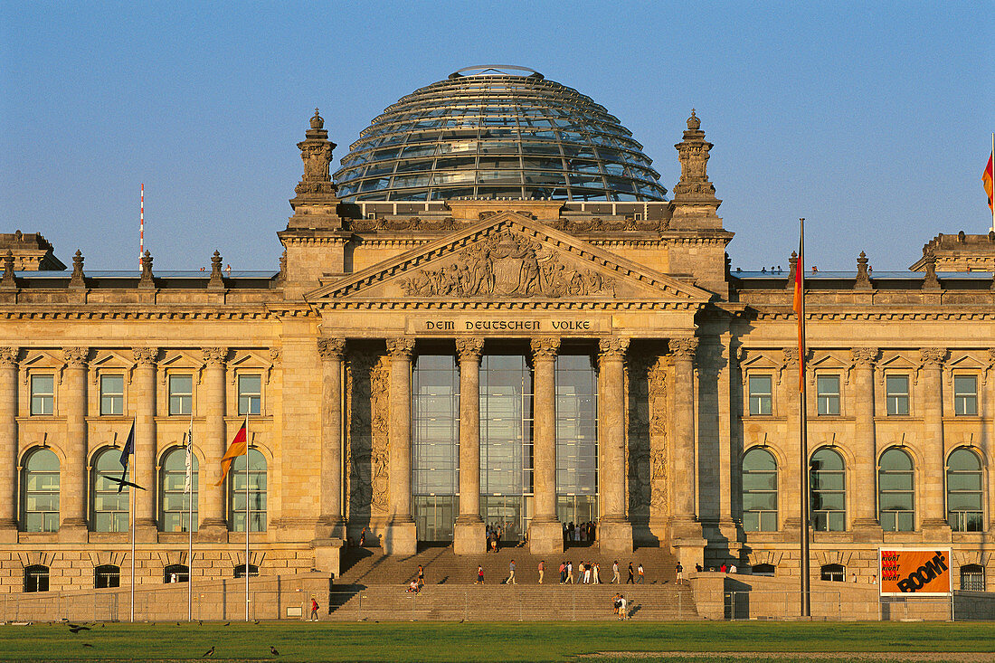 The Reichstag. Berlin. Germany