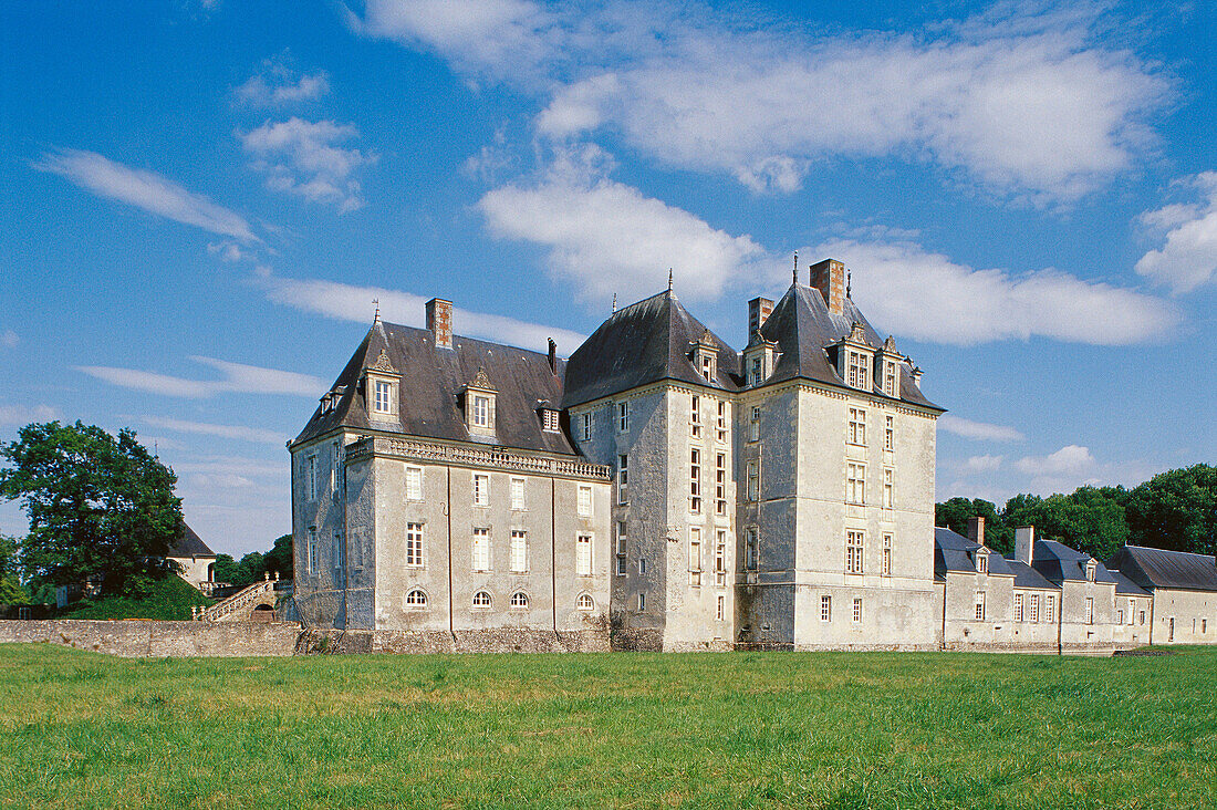 Château de Champchevrier. Touraine (Val-de-Loire). France