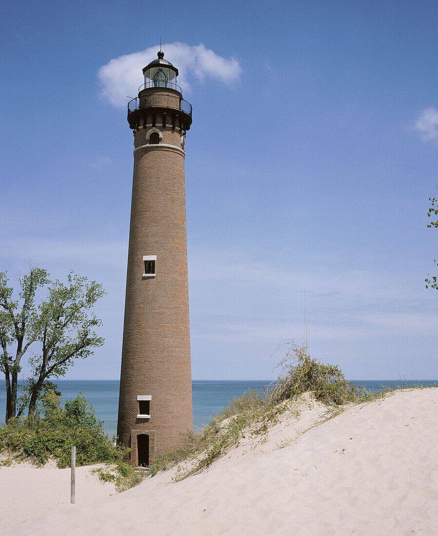Little sable light. Lighthouse. Michigan. USA