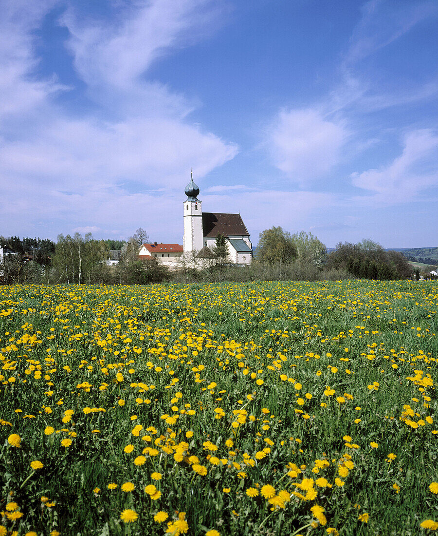 St. Brigada. Preysing. Bavarian Forest. Deutschland