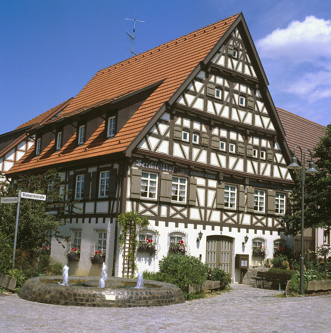 Wooden cottage in Germany