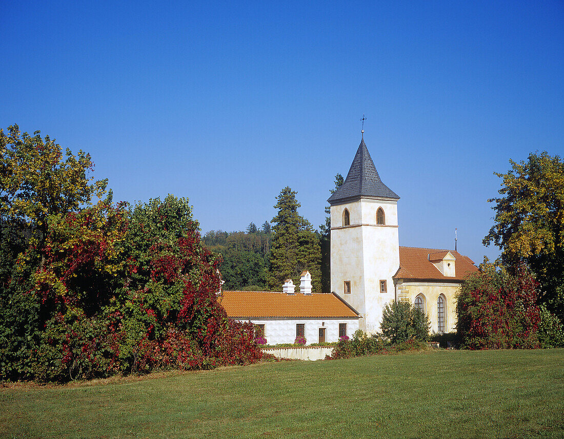 Kratochvíle castle. Bohemia. Czech Republic