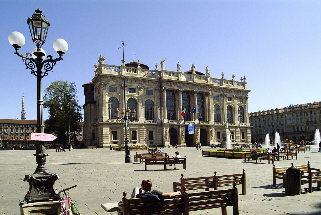 Palazzo Madama. Piazza Castello. Turin. Piemonte. Italy