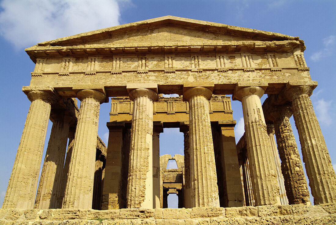 Temple of Concordia. Valley of the Temples. Agrigento. Sicily. Italy