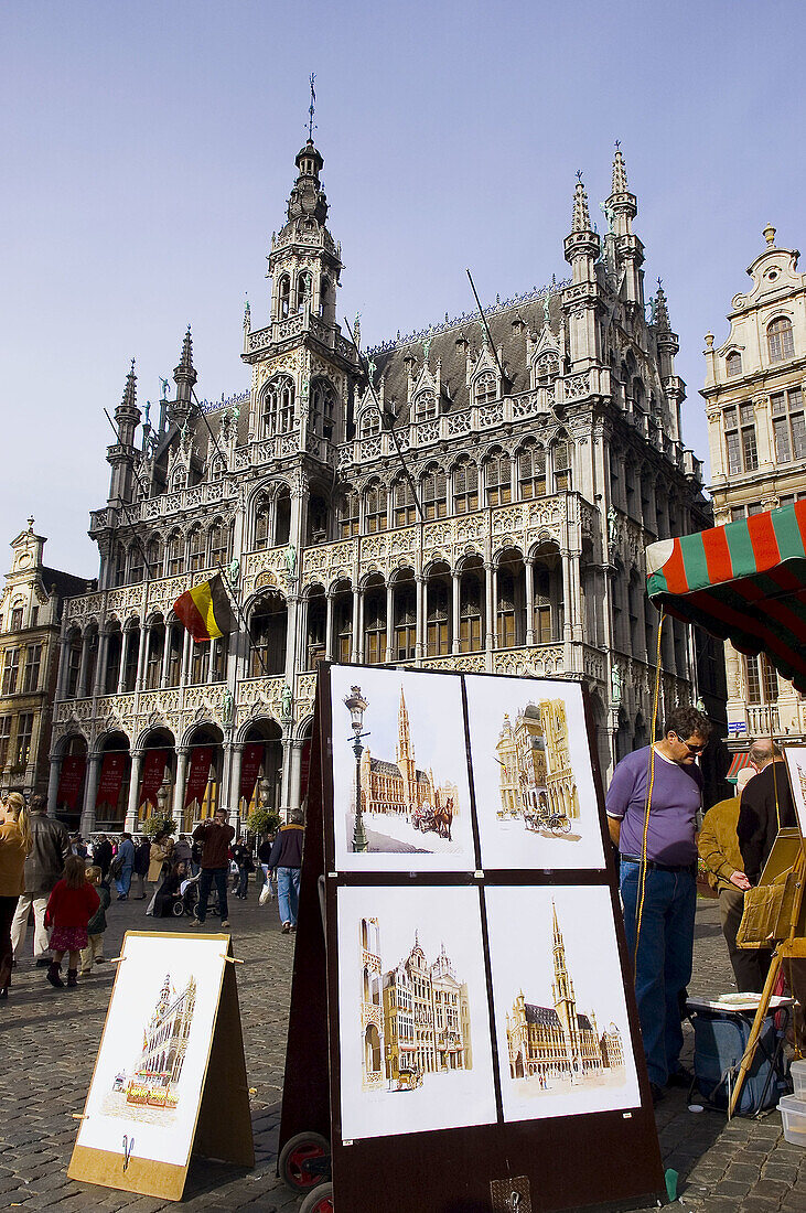 Belgium. Brussels. Grand Place. King s house or bread house