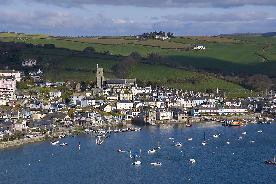 England, Devon, Salcombe from East Portlemouth