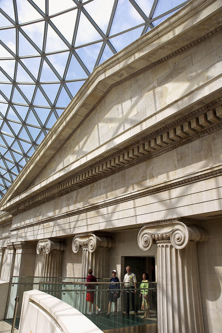 Europe, UK, GB, England, London, British Museum great hall