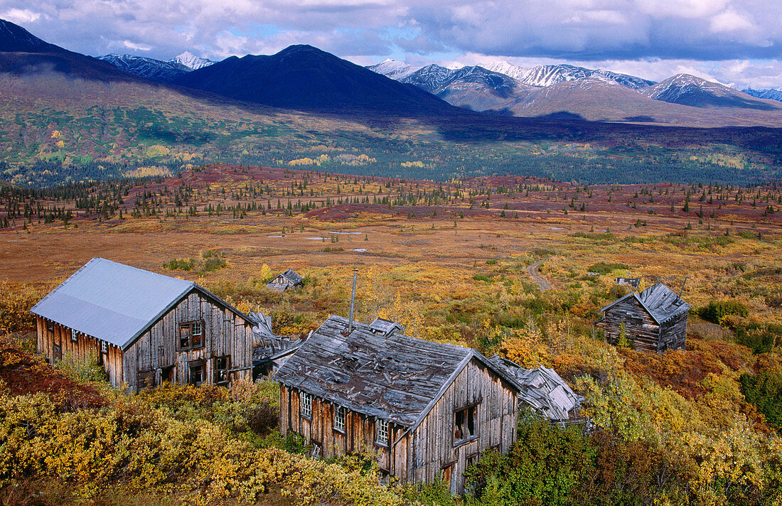 Golden Zone Mine. Alaska Range. Alaska, USA