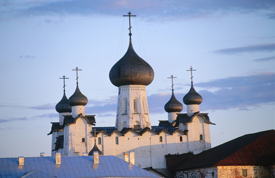 Solovetsky Monastery. Big Solovetsky island in the White Sea. Arkhangelskaya region. Russia