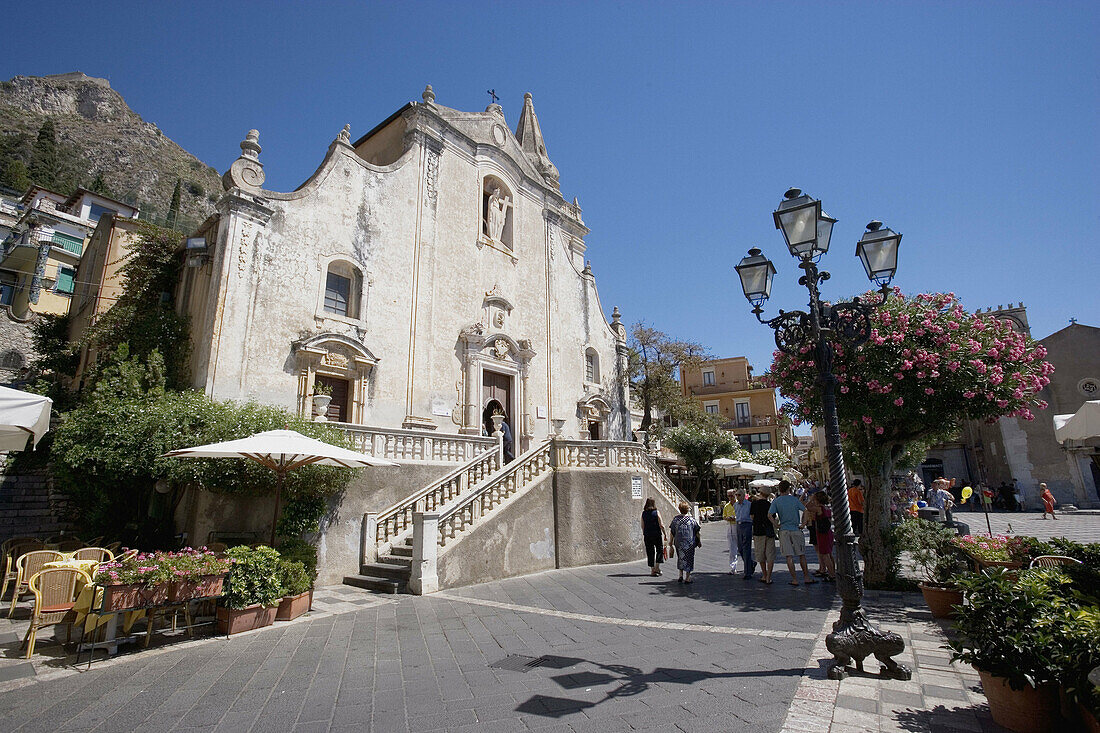 San Giuseppe church. Taormina, Sicily. Italy.