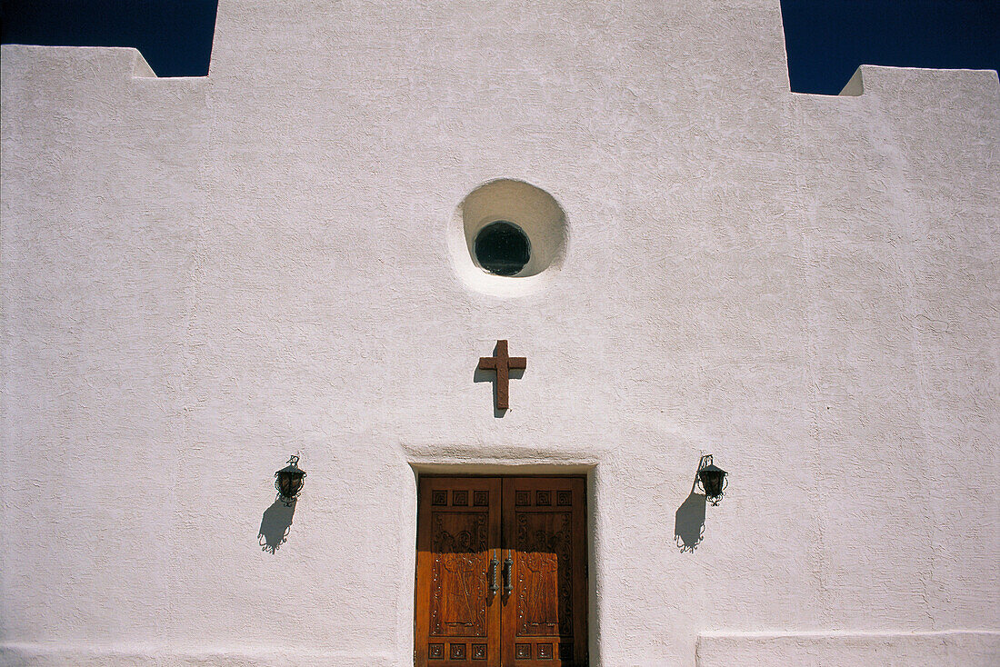 Franciscan mission. Tularosa. New Mexico. USA