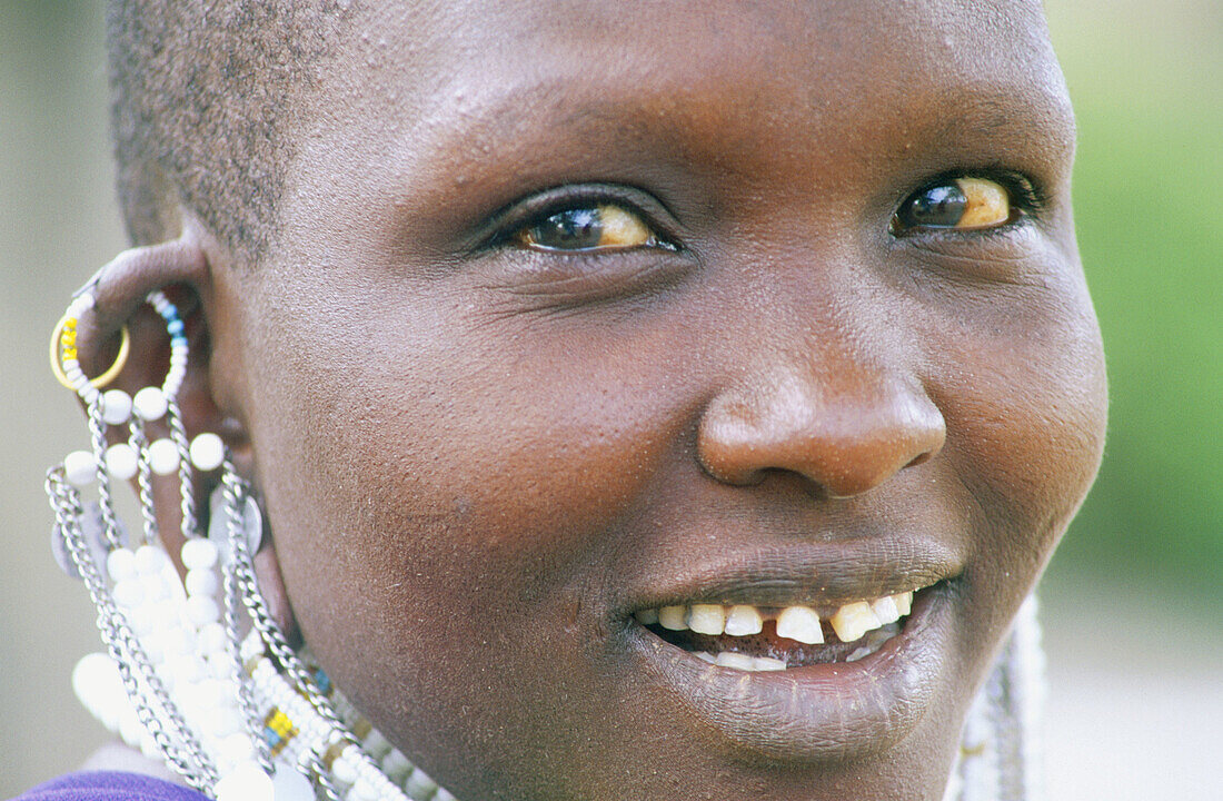 Massai woman. Zanzibar. Tanzania