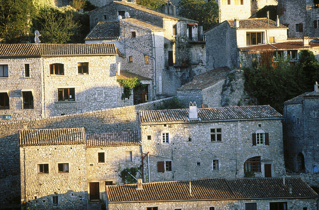 Balazuc. Ardèche. Provence. France