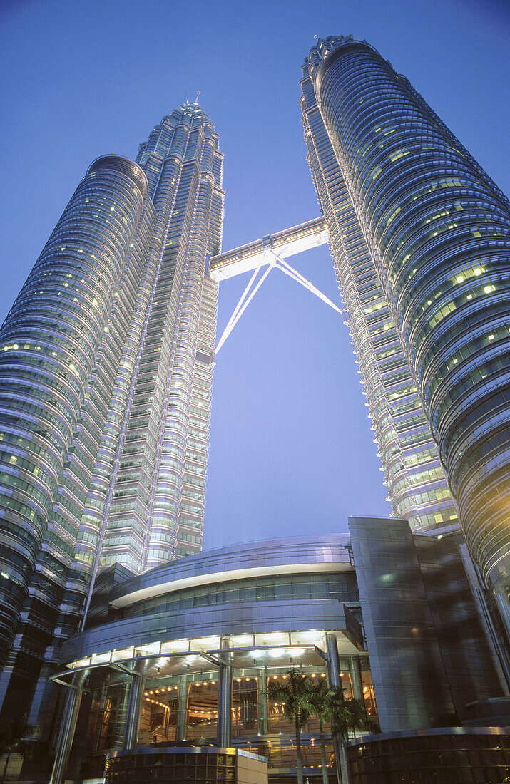 Petronas Twin Towers in Kuala Lumpur. Malaysia