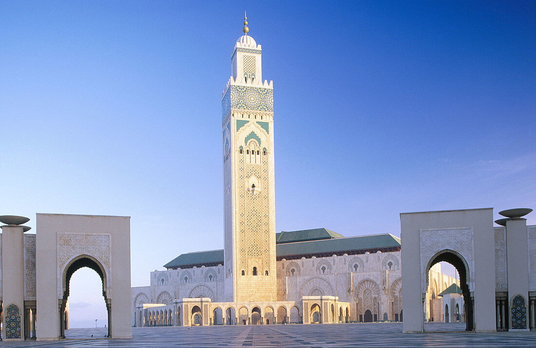 Hassan II Mosque. Casablanca. Morocco