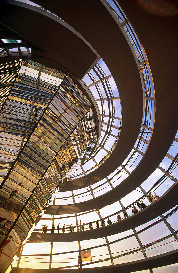 Reichstag dome, Berlin. Germany