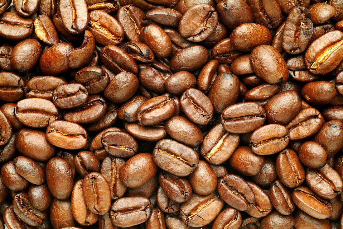 Coffee beans.