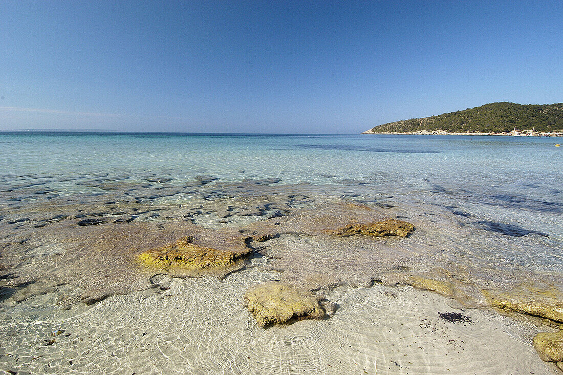 Ses Salines beach. Ibiza, Balearic Islands. Spain