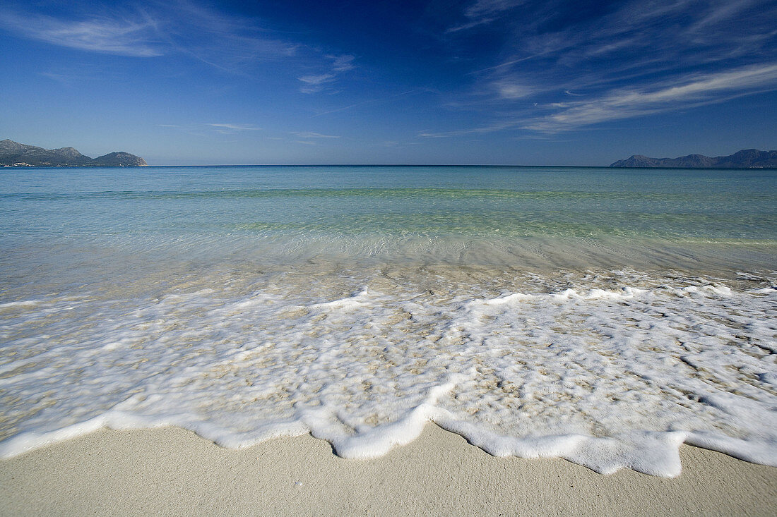 Bahía de Alcúdia. Muro beach. Balearic Islands. Spain.