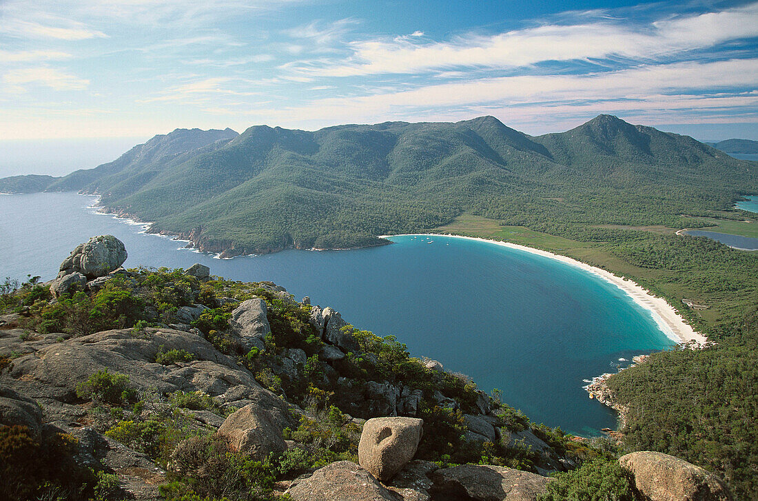 Wineglass Bay. Freycinet National Park. Australia