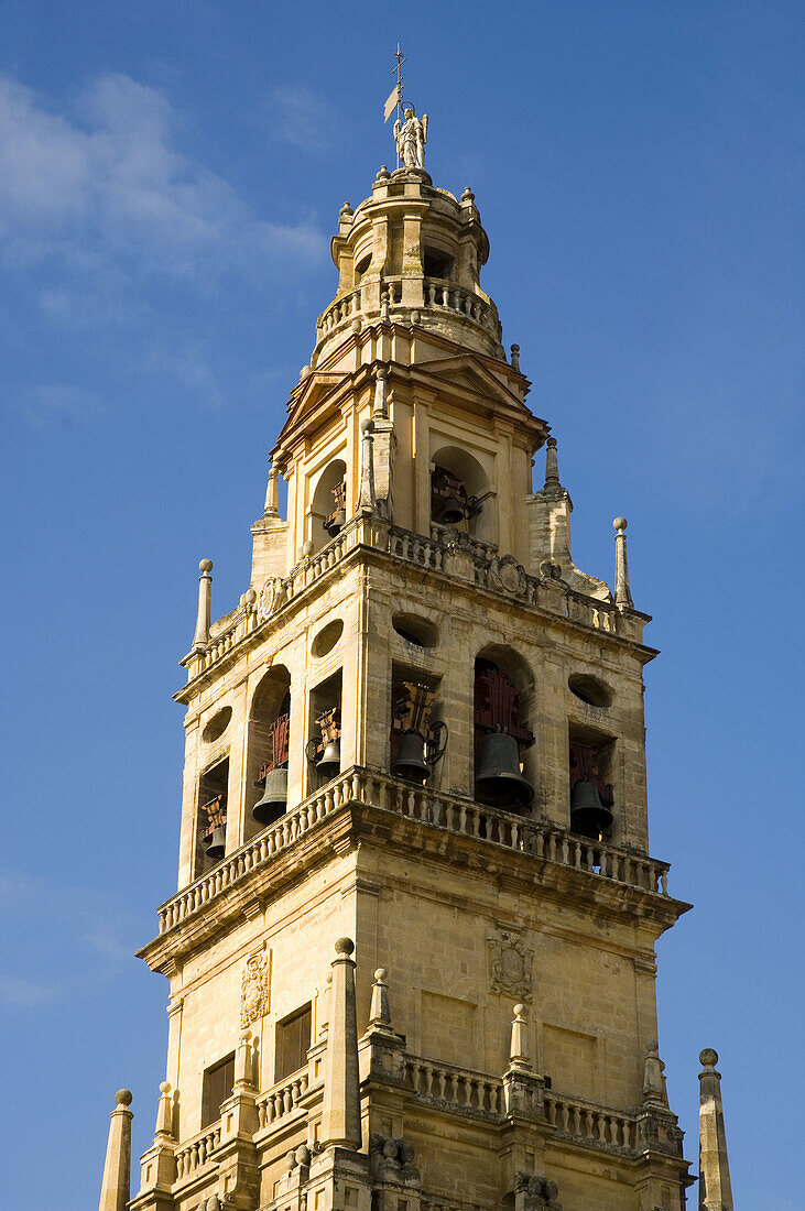 Minaret tower of the Great Mosque, Córdoba. Andalusia, Spain