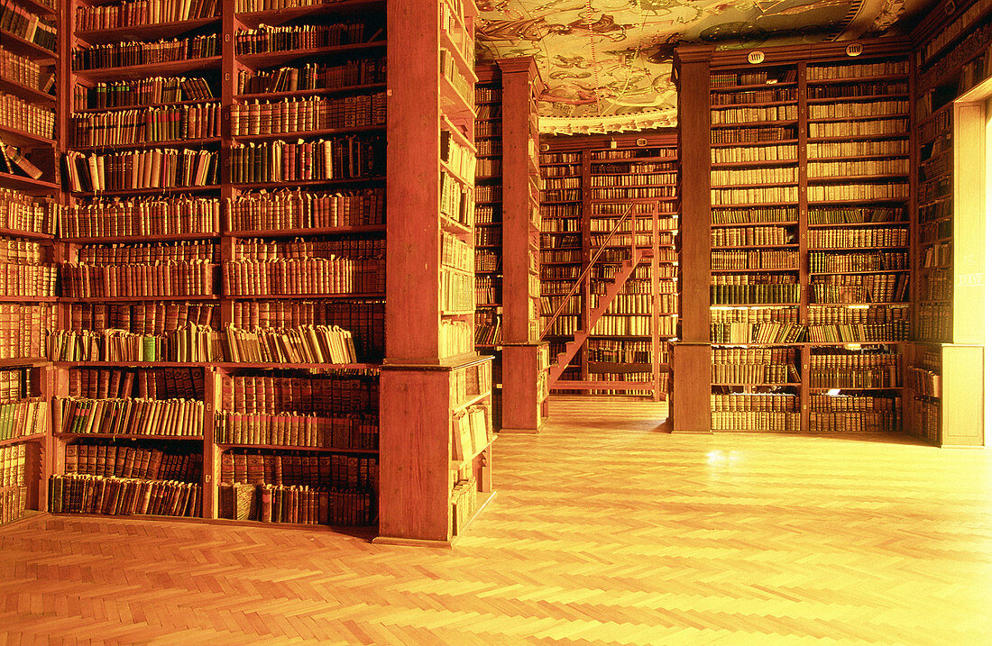 The university ancient Library. City of Graz. Styria . Austria