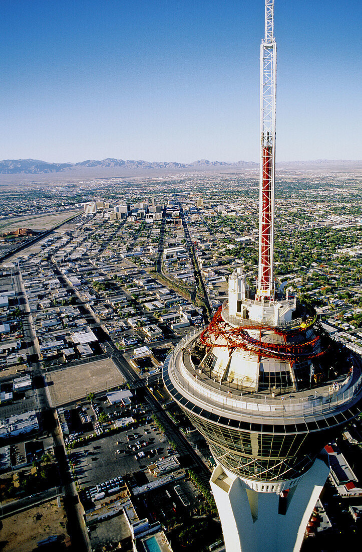 Tower, Stratosphere Hotel. Las Vegas. Nevada, USA