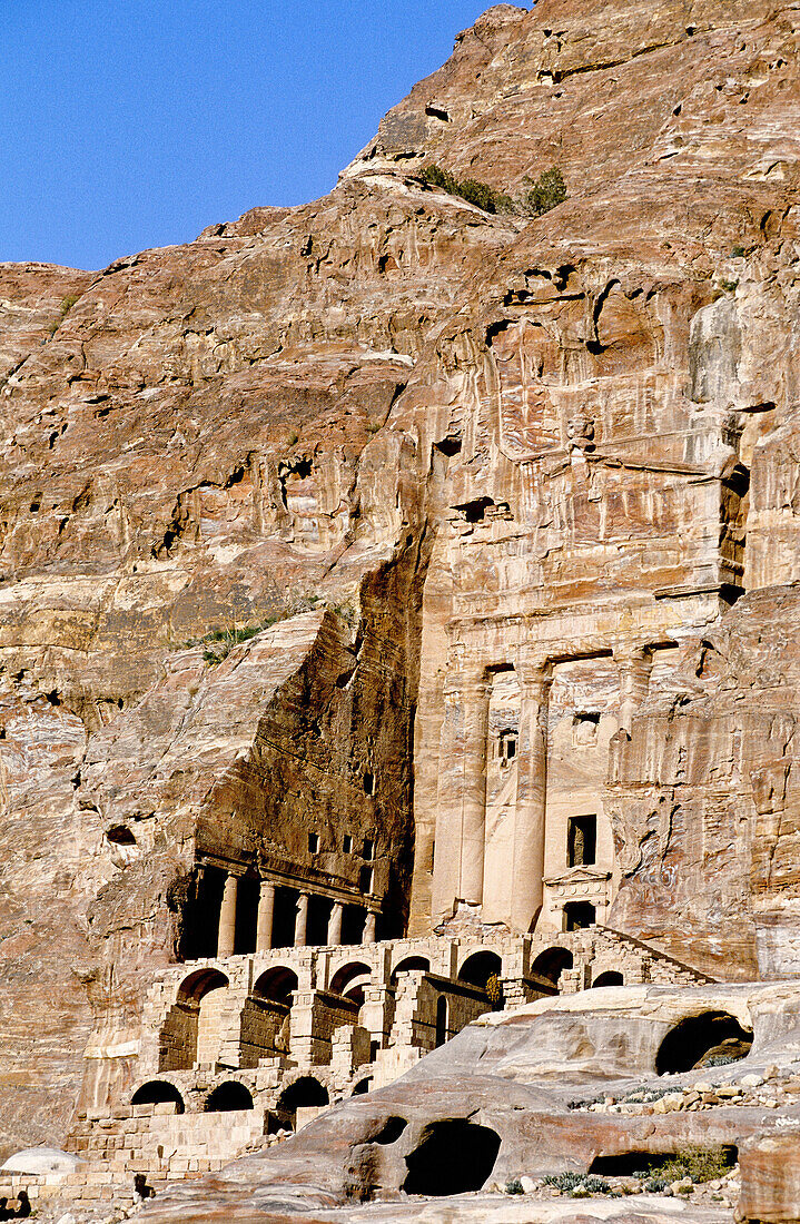 Nabatean archeological site of Petra. Jordan