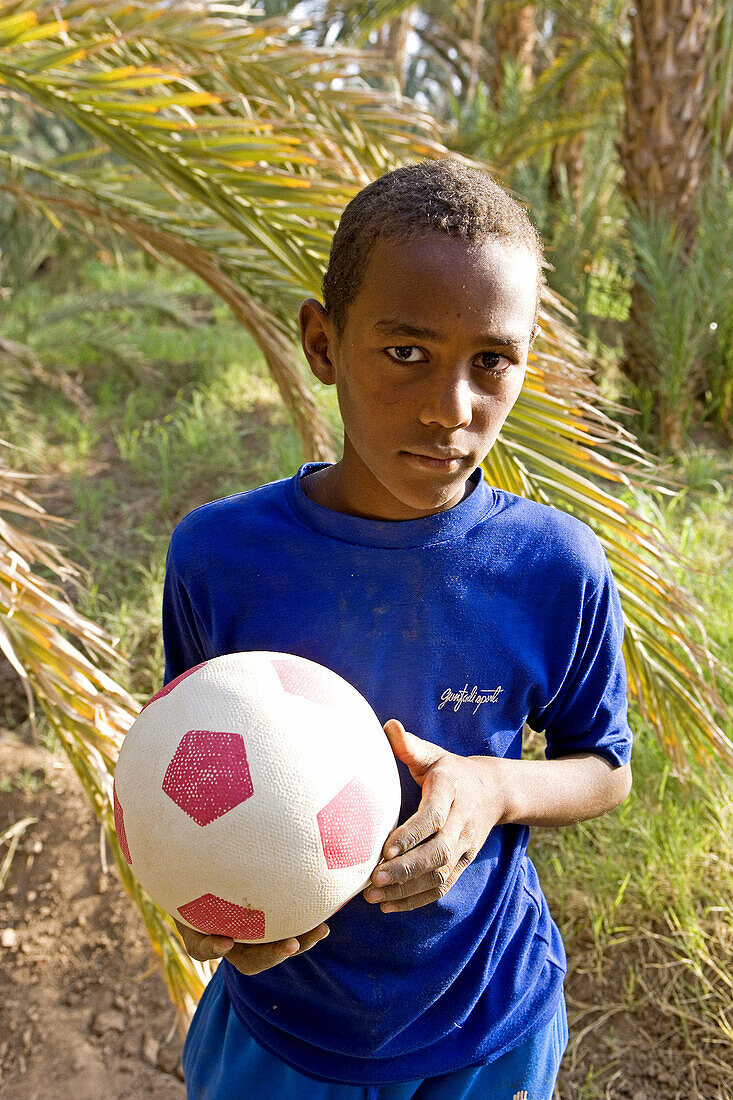 Boy, Nubian village of Soleb. Upper Nubia, ash-Shamaliyah state, Sudan