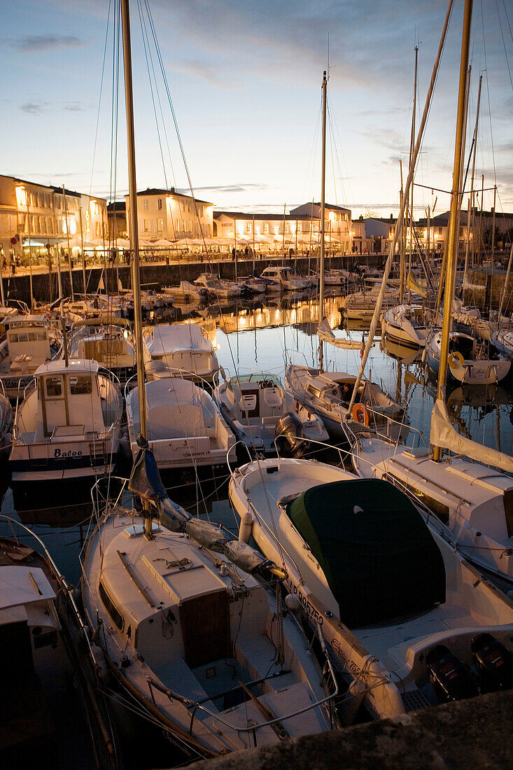 Saint Martin harbour, Isle of Rhé. France