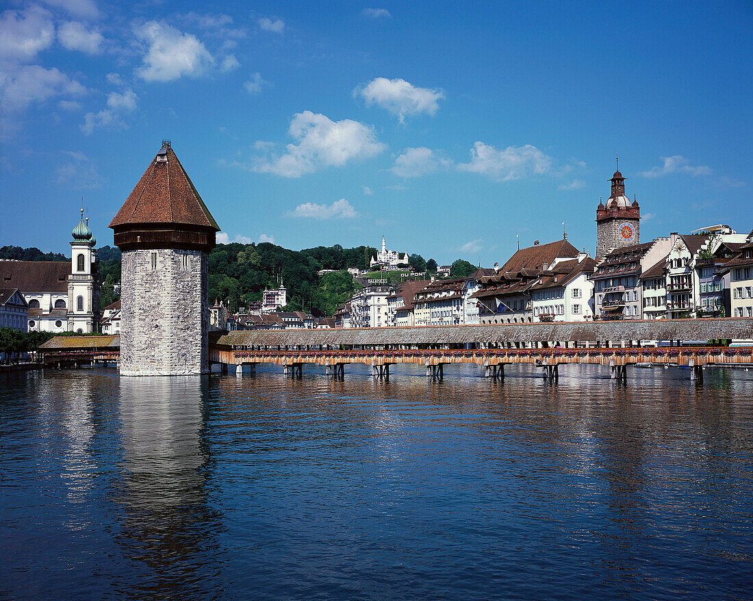 Kapellbrücke. Luzern. Switzerland