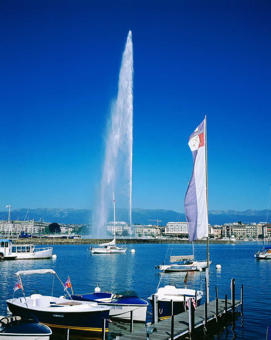 Lac Léman. Geneva. Switzerland