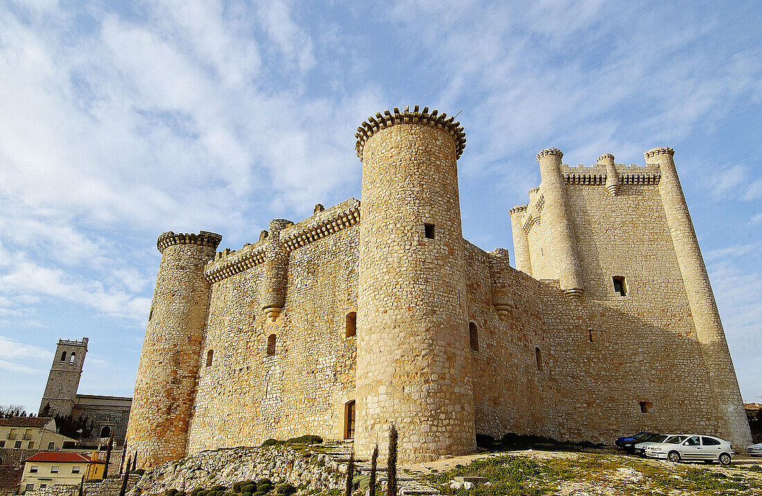 Templar castle, now Camilo José Cela s Journey to the Alcarría (1948) Museum. Torija. La Alcarria, Guadalajara province, Spain