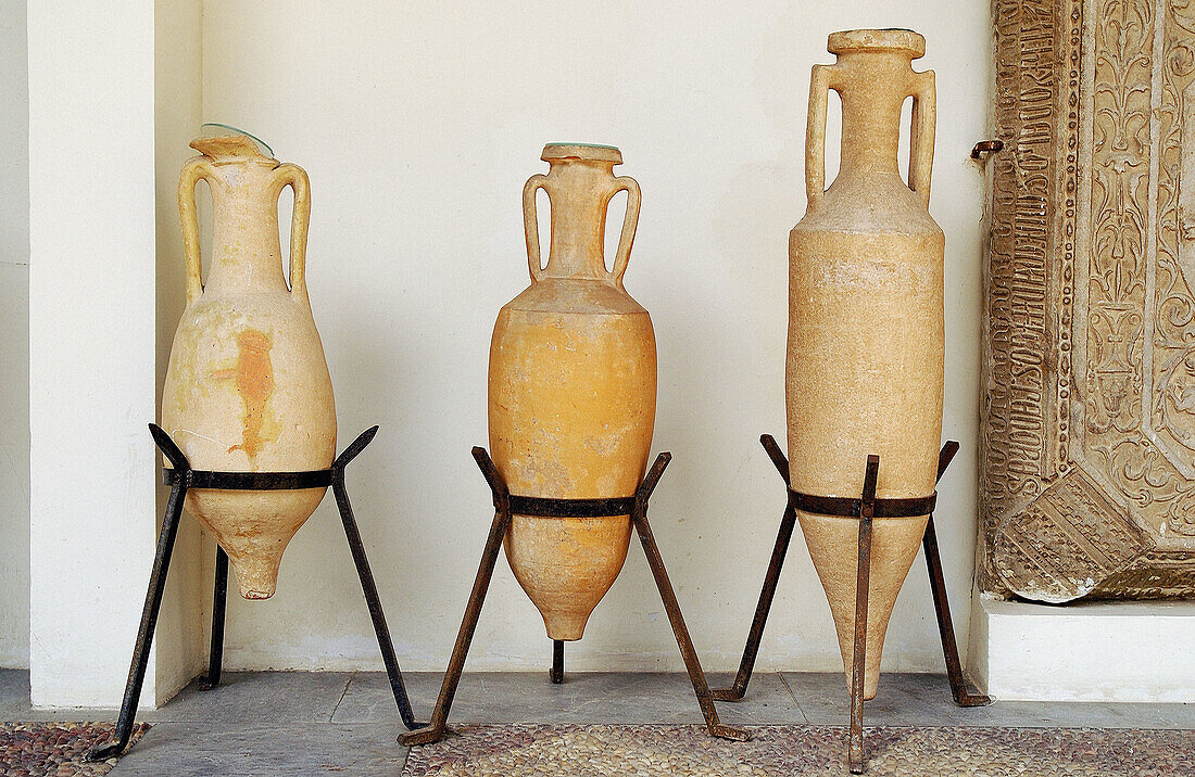 Pieces at Museo de Santa Cruz founded by Cardinal Pedro González de Mendoza. Toledo. Castilla-La Mancha, Spain