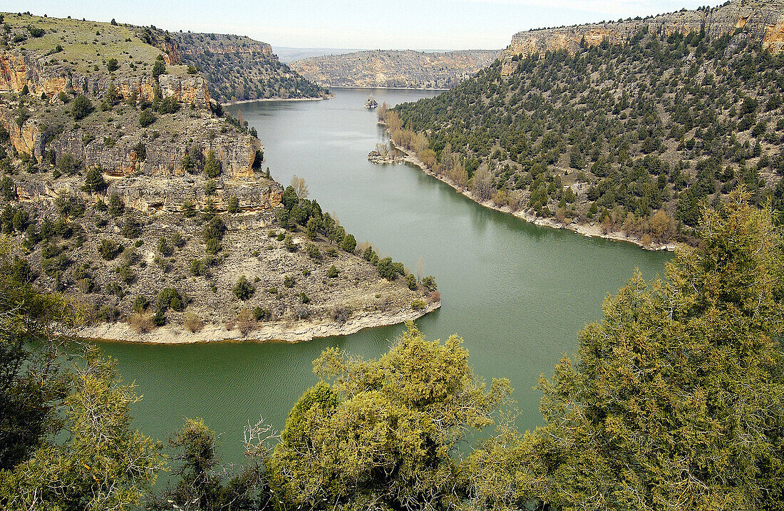 Hoces del Duratón Natural Park. Segovia province, Spain