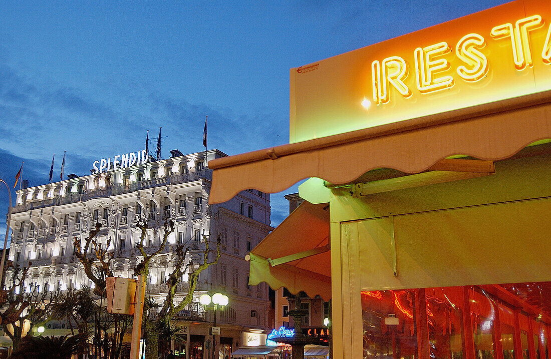 Boulevard de La Croisette. Cannes, Côte d Azur. France