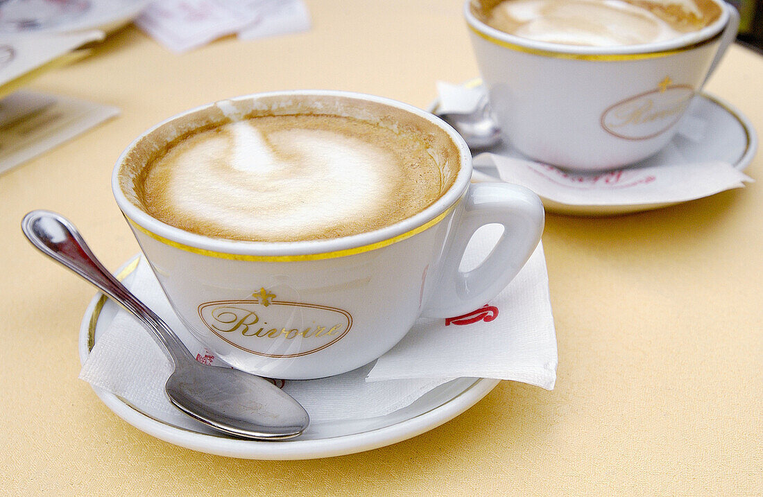 Cappuccino. Florence. Tuscany, Italy