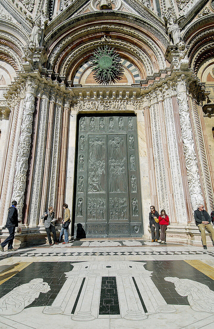 Dom. Siena. Toskana, Italien