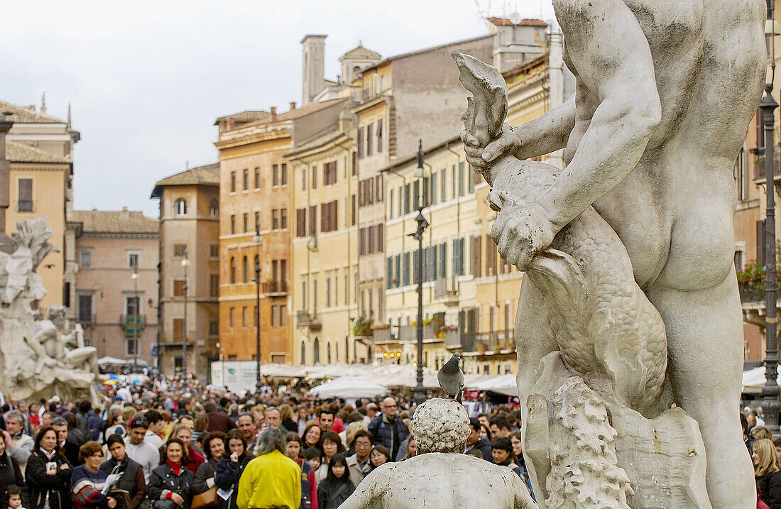 Piazza Navona. Rom. Italien