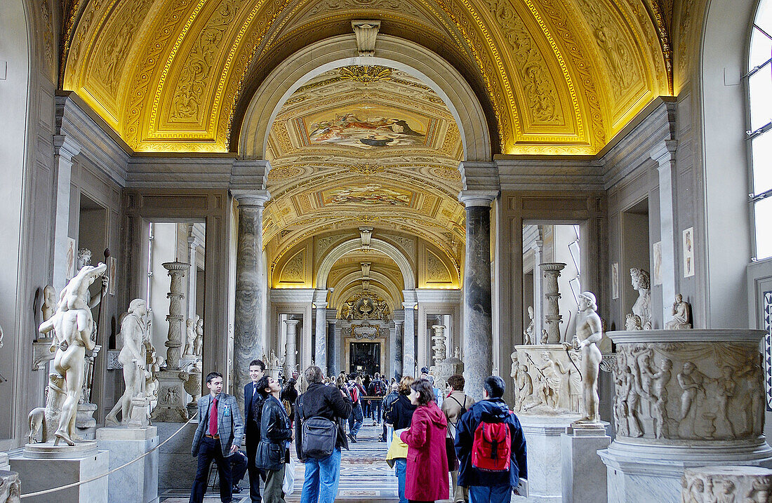 Vatikanische Museen. Vatikanstadt, Rom. Italien