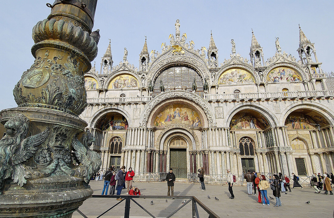 Markus-Basilika. Venedig. Venetien, Italien