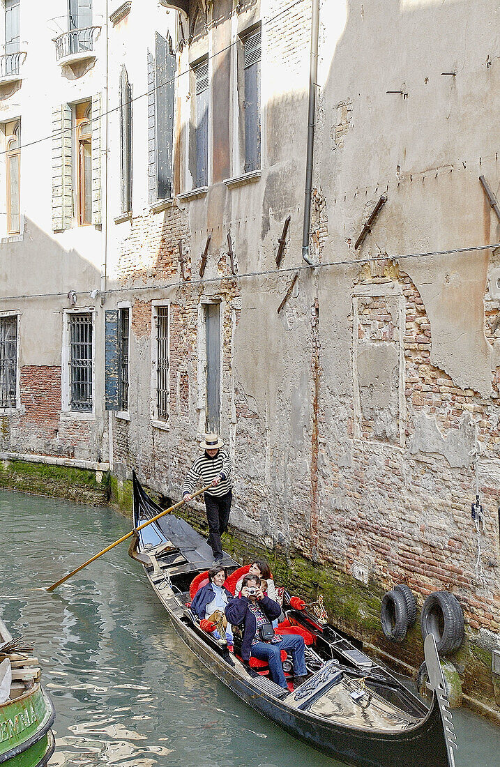 Gondel. Venedig. Venetien, Italien