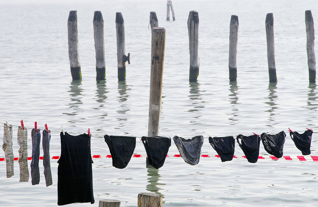 Zeltplatz. Fusina. Venedig. Italien