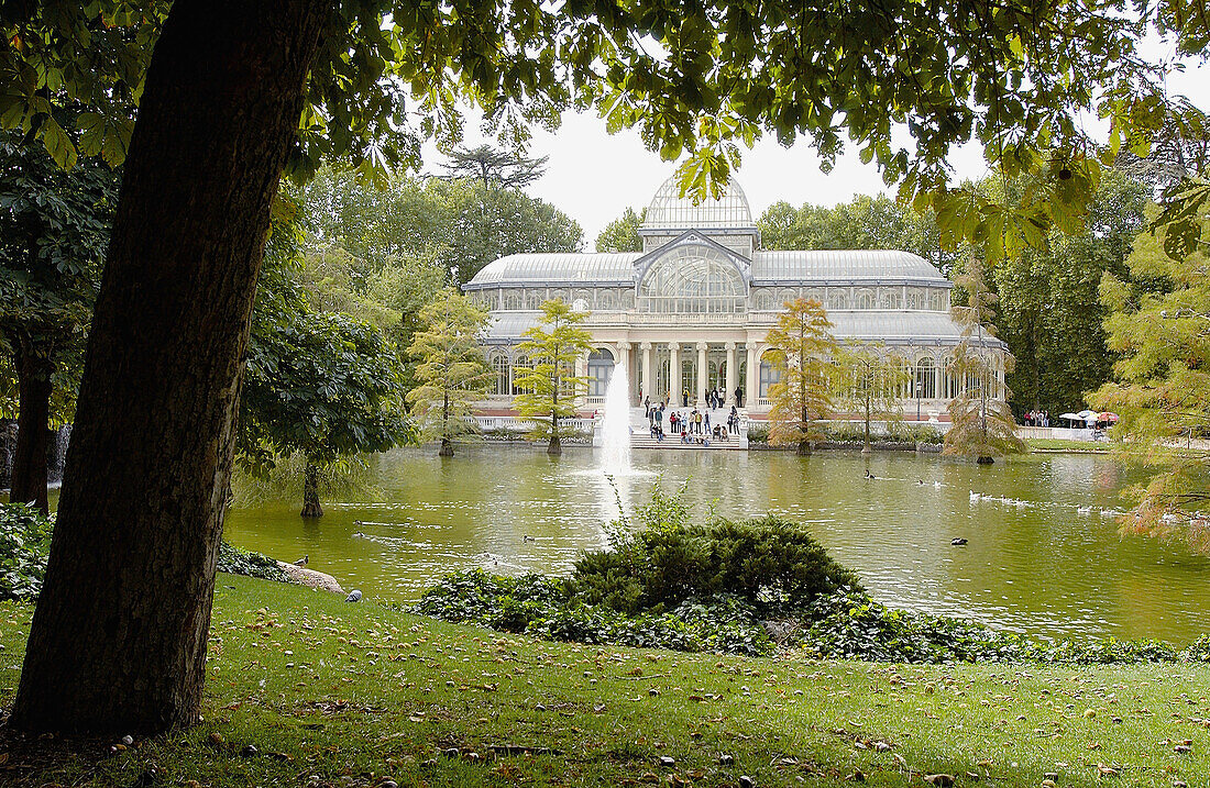 Kristallpalast (1886-87), Parque del Buen Retiro. Madrid. Spanien